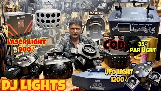 Dj Light Wholesale Market Delhi  Dj LightsLaser LightsFog MachinesDj Accessories In Wholesale [upl. by Vince975]