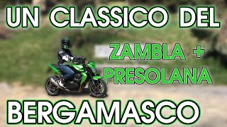 Un CLASSICO del BERGAMASCO passo di Zambla e Presolana in moto [upl. by Gnen]