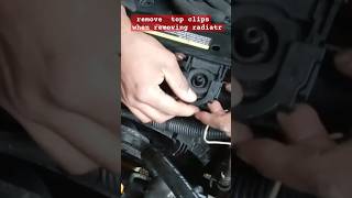 Key steps when removing radiator from your car radiator engine [upl. by Nemraciram]