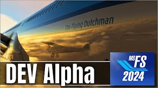 MICROSOFT FLIGHT SIMULATOR  DEV ALPHA  MORE [upl. by Na458]