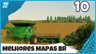 🔷Os 10 MELHORES MAPAS BR que estão no Modhub para Todas as Plataformas  FS22 Farming Simulator 22 [upl. by Ettevy]