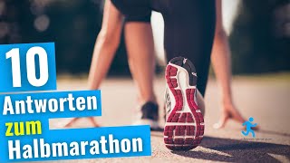 10 wichtige Antworten zum Halbmarathon Training [upl. by Comethuauc]