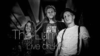 The Lumineers  Full Performance Live on KEXP [upl. by Gad892]