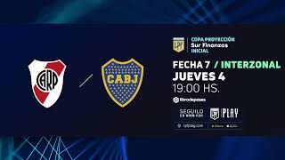 CopaProyección Sur Finanzas 2024  Fecha 7  River  Boca [upl. by Asyal]