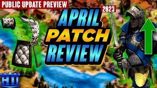 HUGE INFANTRY BUFFS  MASSIVE NEW AOE2 PATCH REVIEW [upl. by Ranip]