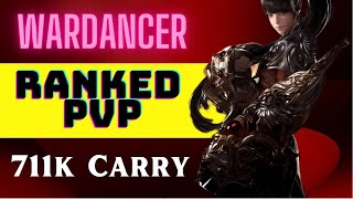 Lost Ark 711k Damage Carry  Ranked PvP 1 [upl. by Coulson]