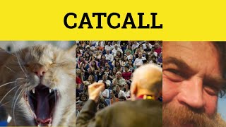 🔵 Catcall  Catcalls Meaning  Catcalling Examples  Catcall Defined [upl. by Krispin]