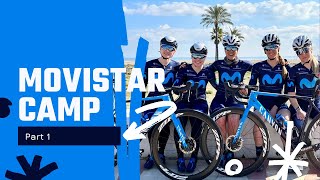 Movistar Team Camp  Part 1 [upl. by Nauqyaj]