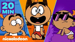 Los Casagrande  ¡20 MIN de los momentos más LINDOS de Bebé Carlitos  Nickelodeon en Español [upl. by Eillah]