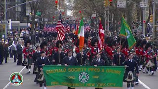 ICYMI Watch the 2024 New York City Saint Patricks Day Parade [upl. by Jakie]