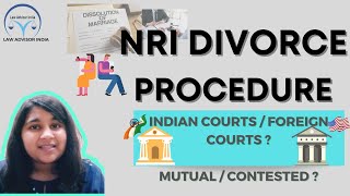 NRI Divorce Laws and procedure for nris [upl. by Moya]