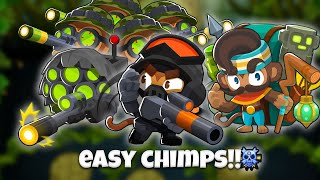 BEAT SANCTUARY CHIMPS EASY  BTD 6 GUIDE Patch 383 [upl. by Consolata678]