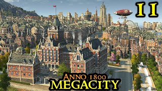 AIRSHIP ATTACK  Anno 1800 MEGACITY  ULTRA Hard amp 120 Mods  ALL DLCs  Strategy Part 11 [upl. by Talanian]