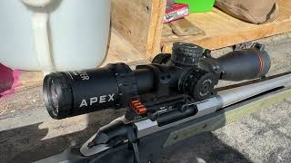 quotQuick Review Apex Hunter Scope Features amp Impressionsquot [upl. by Charin]