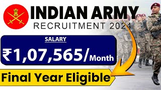 IMA Recruitment 2024  Final Year Eligible  Salary ₹107565  Freshers Eligible [upl. by Loferski]