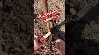 Richtschnur spannen diy bau [upl. by Izak266]