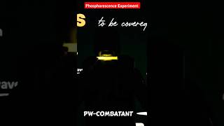 ₹150 ka Experiment Bhaiya 🤣 Phosphorescence by Amit Sir neet2025 experiment funny shorts [upl. by Netsoj]