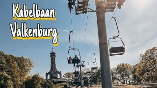 Cable car ride at Attractiepark Kabelbaan Valkenburg [upl. by Nnaid]