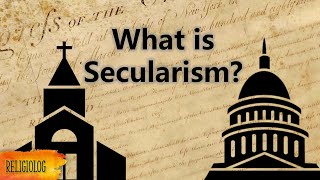 What is Secularism 3 types of secularism political philosophical sociocultural [upl. by Eemiaj]