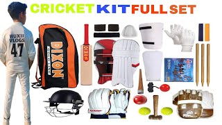 Cricket Kit Full Set🍁 Kit Ki Safayi ki ghar mai❤‍🩹 Plz Support 🦾 [upl. by Web]