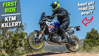 From Sand to Snow  250 Miles on the New BMW F900GS  On amp Off Road [upl. by Materse]