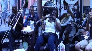 Doreen Ketchens Jazz  French Quarter New Orleans street performers [upl. by Aromas]