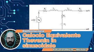 Elettrotecnica  Esercizio  Equivalente di Thevenin in regime sinusoidale [upl. by Darooge]