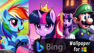 MLP Bing Creator Wallpaper For Windows 1 [upl. by Bettencourt]