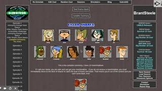 BrantSteele Total Drama Simulator Survivor season 1 episode 1 [upl. by Bello982]