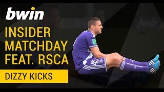 Insider Matchday RSC Anderlecht Dizzy Kicks [upl. by Nadual]