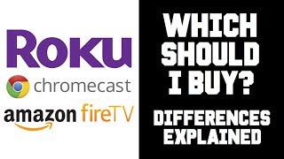 Streaming Devices Comparison  Roku vs Fire TV vs Chromecast  Which Streaming Player is Best [upl. by Aiken]