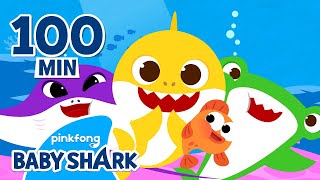 BEST Baby Shark Sing Along Songs  Compilation  Nursery Rhymes for Kids  Baby Shark Official [upl. by Ecital]