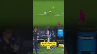 Messis amp Scalonis Reaction After Lautaro Martinez Goal in Copa America Final 2024 [upl. by Elegna]