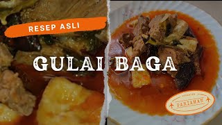 Gulai Baga Khas Pariaman dapat Resep Asli Langsung dari Ajo Piaman [upl. by Noy572]