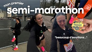 JE COURS MON PREMIER SEMIMARATHON  mon expérience avec 5 semaines d’entraînement [upl. by Nessa]