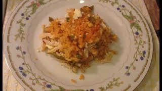 Arroz relleno con Pollo paso a paso como preparar [upl. by Nodyarb]