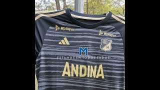 Conoce la nueva camiseta alternativa de Millonarios 2024 [upl. by Eira]