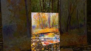 Autumn Forest Painting Techniques [upl. by Drarrej]