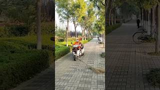 Workers Cleaning Footpath  Amazing Idea cleaning shortfeed youtubeshorts facts information [upl. by Faxon951]