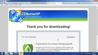 Download und Setup CDBurnerXP [upl. by Vivianne]