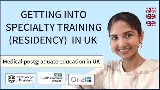 GETTING INTO SPECIALTY TRAINING RESIDENCY PROGRAMME UK  TIPS FOR INTERNATIONAL DOCTORS [upl. by Bagger]