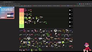 Final Splatoon 1 Tierlist [upl. by Edric]