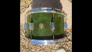 1938 Leedy quot Broadway Parallel quot Snare Drum Restoration PART 1 [upl. by Walsh37]