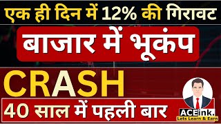 SUPER MEGA CRASH  40 साल में पहली बार  Japan Stock Market Crash  Nikkei Crash NIFTY SENSEX [upl. by Ahsienat]