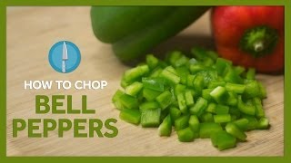 How To Chop Bell Pepper [upl. by Nosa305]