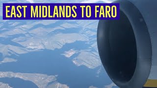 East Midlands to Faro  Ryanair 737800  Inflight HD [upl. by Levey]