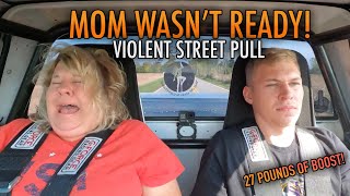 MOM RIDES IN MY 1500HP S10 [upl. by Mailiw]