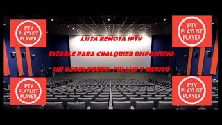 Listas IPTV remotas estables en ROKU sin geobloqueo FullHD y México [upl. by Nilkcaj]