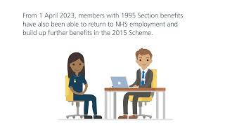 NHS Pensions  Rejoining the NHS Pension Scheme after retirement and reemployment [upl. by Dupuy]