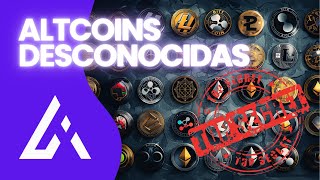 ALTCOINS DESCONOCIDAS que están a punto de EXPLOTAR Altseason [upl. by Aliehs59]